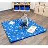 image:imageChildrens Factory Starry Night Activity Mat Foam Play Mats for Babies Infants Playroom Daycare Preschool Homeschool BlueBlueSky