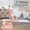 image:imageChildrens Factory Tent Box Mats Foldable Cushioned Floor Mat for Kids Daycare Floor Mat for Babies and Kids Woodland Set of 2Elements