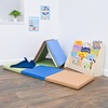 image:imageChildrens Factory Tent Box Mats Foldable Cushioned Floor Mat for Kids Daycare Floor Mat for Babies and Kids Woodland Set of 2Woodland