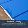 image:imageChildrens Factory Tough Duty Toddler Nap Mats 1 inch Thick Toddler Sleeping Mats for Preschools and Daycares Comfortable and Soft 4 Section Folding Nap Pad