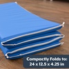 image:imageChildrens Factory Tough Duty Toddler Nap Mats 1 inch Thick Toddler Sleeping Mats for Preschools and Daycares Comfortable and Soft 4 Section Folding Nap Pad