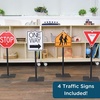 image:imageChildrens Factory Traffic Signs Set of 4 Outdoor Play Equipment for Daycare Preschool Playground Kids Playhouse