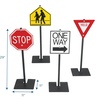 image:imageChildrens Factory Traffic Signs Set of 4 Outdoor Play Equipment for Daycare Preschool Playground Kids Playhouse
