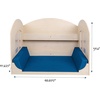 image:imageChildrens Factory Tranquility Cube Reading Nook WoodenBlue