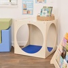image:imageChildrens Factory Tranquility Cube Reading Nook WoodenBlue Cube
