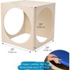 image:imageChildrens Factory Tranquility Cube Reading Nook WoodenBlue Cube