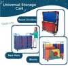 image:imageChildrens Factory Universal Cart Organizer Mobile Nap Mats amp Soft Play Equipment Storage Teaching Rolling Cart for Sleeping Mats