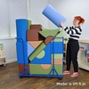 image:imageChildrens Factory Universal Cart Organizer Mobile Nap Mats amp Soft Play Equipment Storage Teaching Rolling Cart for Sleeping Mats