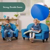 image:imageChildrens Factory Upholstered Toddler Chair for Classroom Chair Sage  2in1 Adjustible Height WaterResistant Vegan Leather Kids Chair Flexible Seating Classroom Furniture includes 4 LegsDeep Water