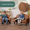 image:imageChildrens Factory Upholstered Toddler Chair for Classroom Chair Sage  2in1 Adjustible Height WaterResistant Vegan Leather Kids Chair Flexible Seating Classroom Furniture includes 4 LegsWalnut