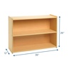 image:imageChildrens Factory Value Line Narrow 3Shelf Toddler Bookshelf and Toy Organizer Shelves for Daycare Playroom Preschool2Shelf