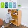 image:imageChildrens Factory Value Line Narrow 3Shelf Toddler Bookshelf and Toy Organizer Shelves for Daycare Playroom Preschool3Shelf