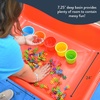 image:imageChildrens Factory Water Table and Lid Set Red Sensory Table for Kids 24  Sandbox with Locking Casters for Indoor or Outdoor Use RustResistant Sensory Bin for Classrooms Preschools and Daycares24