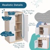 image:imageChildrens Factory Wooden 3Piece Kitchen Set  Kids amp Toddlers Pretend Fridge  Realistic Design amp Feature  PreSchool Furniture for Classroom or Playroom  Assembly Required3Piece Kitchen Set