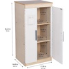 image:imageChildrens Factory Wooden Play Refrigerator for Kids and Toddlers  Pretend Fridge with Realistic Design  Preschool Furniture for Classroom or Playroom  19 W x 15 D x 36 H  Assembly RequiredAssembly Required