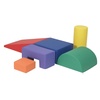image:imageChildrens FactoryCF805168 Climb amp Play 6 Piece Set for Toddlers Baby Climbing Toys Indoor Play Equipment for HomeschoolClassroomPlayroom Primary ColorsPrimary