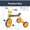 image:imageMYRIDER Toddler Trike Kids Tricycle for Preschool Daycare Playground Kids Tricycles Rubber Tires YellowBlack 8 Mini Pusher  MyRider Toddler Tricycle with 105 Tall Seat amp Spokeless Tires RustResistant Kids Bike for Preschools and DaycareTrike  4 Yrs and Up