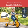 image:imageMYRIDER Toddler Trike Kids Tricycle for Preschool Daycare Playground Kids Tricycles Rubber Tires YellowBlack 8 Mini Pusher  MyRider Toddler Tricycle with 105 Tall Seat amp Spokeless Tires RustResistant Kids Bike for Preschools and DaycareTrike  3 Yrs and Up