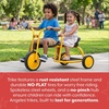 image:imageMYRIDER Toddler Trike Kids Tricycle for Preschool Daycare Playground Kids Tricycles Rubber Tires YellowBlack 8 Mini Pusher  MyRider Toddler Tricycle with 105 Tall Seat amp Spokeless Tires RustResistant Kids Bike for Preschools and DaycareTandem  3 Yrs and Up