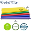 image:imageNap Time Rest Mats  Set of 5Rainbow