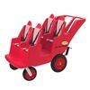 4 Passenger Red with Stripes