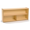 image:imageAngeles Value Line Toddler 2Shelf Storage 48L x 23H Kids Storage Organizer Kids Bookshelf for Classroom Playroom Nursery Montessori School Natural23 Tall Shelf