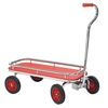 image:imageChildrens Factory AFB0700SR SilverRider Wagon for Kids 36 x 23 x 13 in  Easy 1Bolt Assembly Holds up to 140 lbs Toddler Wagon features Spokeless NoPinch Tires and a RustResistant Steel Frame