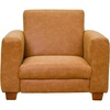 image:imageChildrens Factory Flexible Seating Classroom Set Chair and Sofa Brown  2in1 Adjustible Height Classroom Furniture WaterResistant Vegan Leather Kids Chair and Kids Couch includes 2 LegsBrown