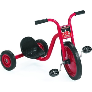image:imageAngeles Toddler Bike with Airless Rubber Tires SilverRider 4 yrs and up  Big Wheel Toddler Tricycle with 55 Tall Seat amp Spokeless Tires RustResistant Kids Bike for Preschools and DaycareClassicrider  2 Yrs and Up