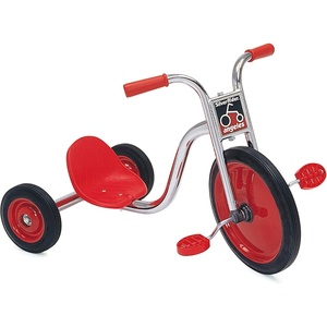 image:imageAngeles Toddler Bike with Airless Rubber Tires SilverRider 4 yrs and up  Big Wheel Toddler Tricycle with 55 Tall Seat amp Spokeless Tires RustResistant Kids Bike for Preschools and DaycareSilverrider  4 Yrs and Up