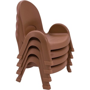 image:imageAngeles Value Stack 11 Child Chair Shamrock Green 4 Pack Stackable Ergonomic Seating Solution for Classrooms and HomeschoolsCocoa