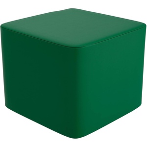 image:imageChildrens Factory 3in1 FlexCube Kids Chair Foot Stool Yellow  Modular Playroom Seating Easy to Clean WaterResistant PU Leather Surface High Density Foam Flexible Seating ClassroomGreen