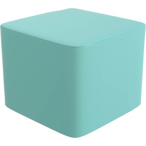 image:imageChildrens Factory 3in1 FlexCube Kids Chair Foot Stool Yellow  Modular Playroom Seating Easy to Clean WaterResistant PU Leather Surface High Density Foam Flexible Seating ClassroomAqua