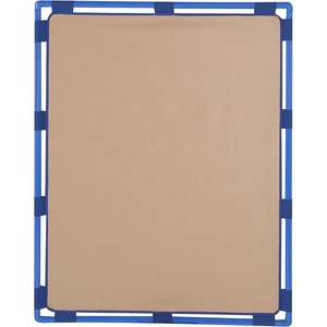 image:imageChildrens Factory Big Screen PlayPanel Kids Room Divider Classroom Privacy Screen Sky Blue  WaterResistant Vinyl Room Divider Panel Replacement Privacy Screen for Daycare or Preschool Cantilever Feet Not IncludedAlmond
