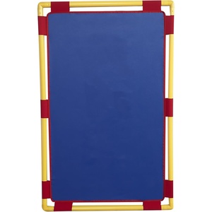 image:imageChildrens Factory Big Screen PlayPanel Kids Room Divider Classroom Privacy Screen Sky Blue  WaterResistant Vinyl Room Divider Panel Replacement Privacy Screen for Daycare or Preschool Cantilever Feet Not IncludedBlue