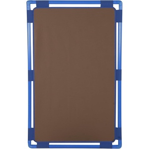 image:imageChildrens Factory Big Screen PlayPanel Kids Room Divider Classroom Privacy Screen Sky Blue  WaterResistant Vinyl Room Divider Panel Replacement Privacy Screen for Daycare or Preschool Cantilever Feet Not IncludedWalnut