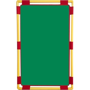 image:imageChildrens Factory Big Screen PlayPanel Kids Room Divider Classroom Privacy Screen Sky Blue  WaterResistant Vinyl Room Divider Panel Replacement Privacy Screen for Daycare or Preschool Cantilever Feet Not IncludedGreen