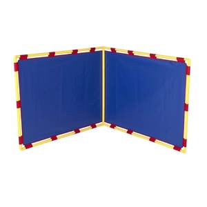 image:imageChildrens Factory Big Screen Right Angle PlayPanel Kids Room Divider Classroom Privacy Screen Blue