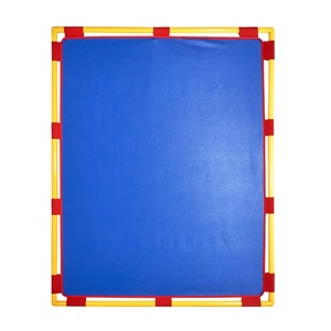 image:imageChildrens Factory Classroom Room Divider Blue Big Screen  WaterResistant Vinyl Room Divider Panel Replacement Privacy Screen for Daycare or Preschool Cantilever Feet Not Included