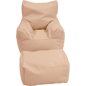 image:imageChildrens Factory Cozy Chair and Ottoman Set Flexible Seating Classroom Furniture Comfy Kids Chairs Deep Water BlueAlmond