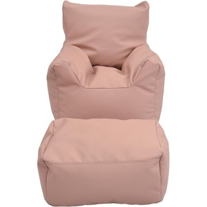 image:imageChildrens Factory Cozy Chair and Ottoman Set Flexible Seating Classroom Furniture Comfy Kids Chairs Deep Water BlueClay