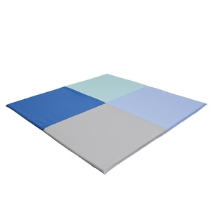 image:imageChildrens Factory Four Square Mat 60 L x 60 W Kids Floor Mat Ideal for Playrooms Classrooms Daycares and Homeschool WoodlandTranquility