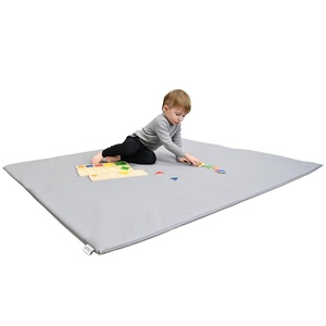 image:imageChildrens Factory Gray Mat 60L x 48W Kids Floor Mat Ideal for Playrooms Classrooms Daycares and Homeschool