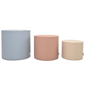 image:imageChildrens Factory Ottoman Trio Flexible Seating Classroom Furniture Comfy Kids Chairs Woodland Set of 3Elements