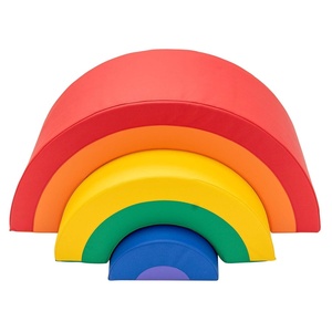 image:imageChildrens Factory Rainbow Arch Climber Toddler Indoor Playset Climbing Soft Play Equipment for Preschool Daycare