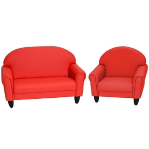 image:imageChildrens Factory Upholstered Toddler Chair for Classroom Chair Sage  2in1 Adjustible Height WaterResistant Vegan Leather Kids Chair Flexible Seating Classroom Furniture includes 4 LegsRed