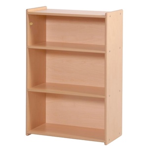 image:imageChildrens Factory Value Line Narrow 3Shelf Toddler Bookshelf and Toy Organizer Shelves for Daycare Playroom Preschool3Shelf