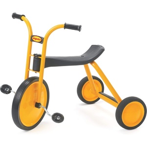 image:imageMYRIDER Toddler Trike Kids Tricycle for Preschool Daycare Playground Kids Tricycles Rubber Tires YellowBlack 8 Mini Pusher  MyRider Toddler Tricycle with 105 Tall Seat amp Spokeless Tires RustResistant Kids Bike for Preschools and DaycareTrike  3 Yrs and Up