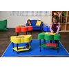 image:imageChildrens Factory  AFB5100PY Toddler Sensory Table with Lid Adjustable Height Sand amp Water IndoorOutdoor Play Equipment for Kids PlayroomHomeschoolClassroom YellowYellow