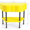 image:imageChildrens Factory  AFB5100PY Toddler Sensory Table with Lid Adjustable Height Sand amp Water IndoorOutdoor Play Equipment for Kids PlayroomHomeschoolClassroom YellowYellow